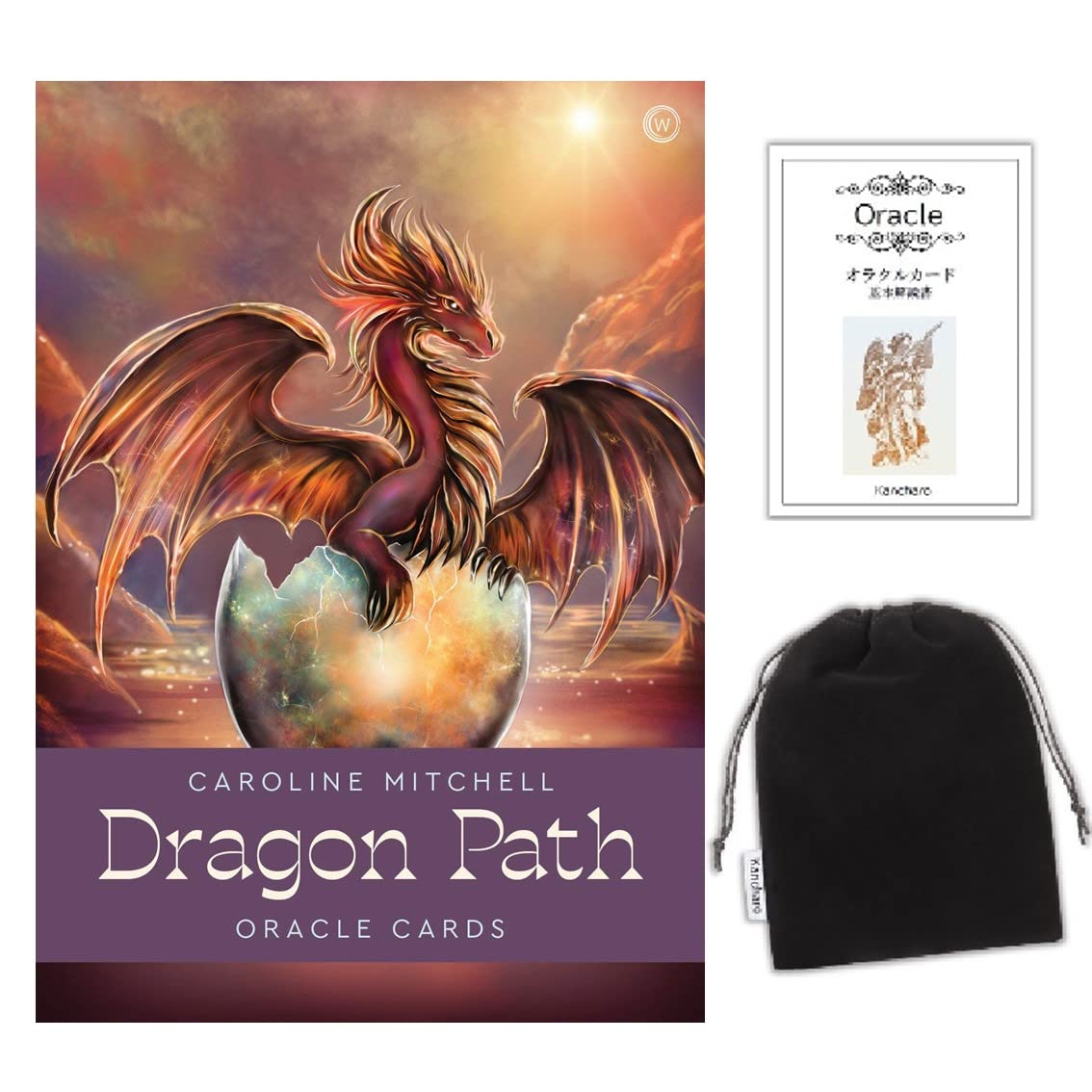 Amazon | Kancharo オラクルカード 33 枚 タロット占い【ドラゴン パス